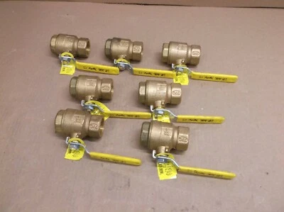 77C-105-01A Apollo NUEVO 1" Manual Válvula de bola de bronce 77C10501A Foto 1 de 4