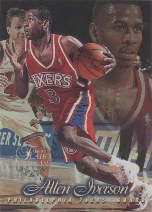 1996-97 Flair Showcase - Allen Iverson #3
