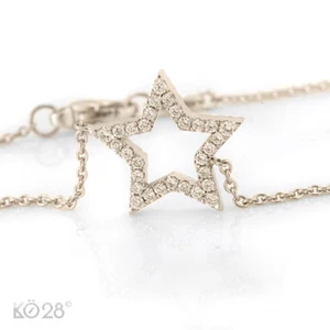 Armband Stern 750/- Weißgold 60 Diamanten / Brillanten 0,29 ct. by Menze (21170) - Bild 1 von 8