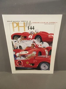 Revista Cavallino Rampante #144 Ferrari Club of America Q3 2002 - Imagen 1 de 1