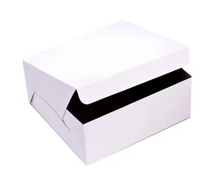 10105C(100PCS), 10x10x5-Inch Cardboard Cake Boxes - Picture 1 of 1