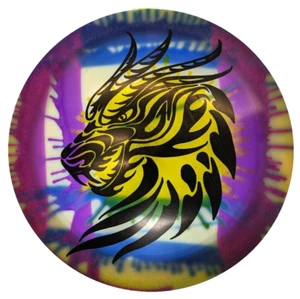 Custom IDye NEW F2 Innova Champion Glow DOMINATOR Disc Golf Driver 163g💕Charity - Picture 1 of 13