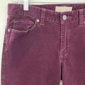 Banana Republic dünne Passform Cordhose lila Pflaume Damen Größe 28/6 - Bild 1 von 11