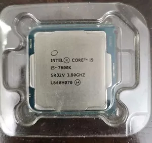 Intel Core i5-7600K Desktop CPU Processor SR32V 3.80GHz 4-Core - Picture 1 of 3