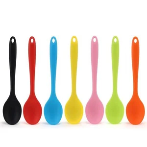 7PCS Silicone Serving Spoons setVituer Heat Resistant Kitchen Spoons for Cook... - Picture 1 of 7