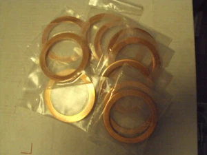Copper Conflat Gasket for 2-3/4; 2.75" flange; package of 10 each - Picture 1 of 1