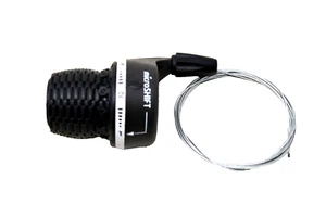 microSHIFT MS25 Friction Left Side 3 Speed Twist Grip Bike Grip Shifter - Picture 1 of 1