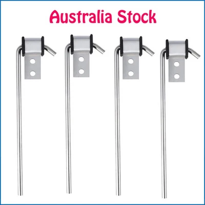 4 x Universal Exhaust Hanger 3/8'' Rod 10'' Length - image 1 of 3