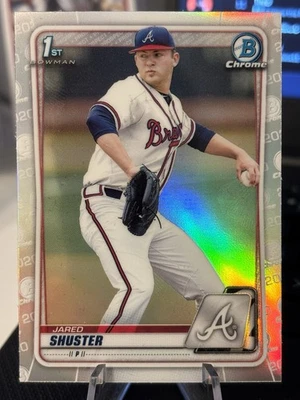 2020 Bowman Draft - Chrome Jared Shuster #BD-16 Refractor (RC) - Image 1 of 2