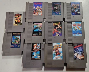 NES 11 Spiele Bundle (Super Mario Bros 2, Dr Mario, Rush'n Attack, ect.) GETESTET - Bild 1 von 13