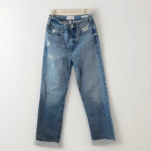 FRAME Le Jane Crop Jean in Baines Rips  Size 24 - Picture 1 of 3
