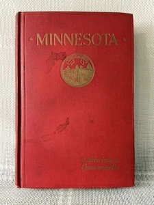 1908 Minnesota North Star State Folwell w/ Fold-Out Map American Commonwealths - Bild 1 von 9