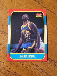 1986-87 Fleer - Larry Smith #104 - Picture 1 of 8