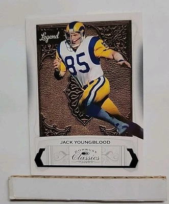 2009 Donruss Classics Jack Youngblood #121 Legend #'d 055/999 HOF Rams N1 - Image 1 of 2