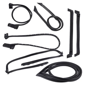 Full Weatherstrip 7pcs Kit for Chevrolet Corvette C4 Coupe 1990-1996 9096GGW - Picture 1 of 12