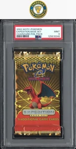 2002 Pokémon Expedition Pack Charizard PSA 9 (New Cert!) - Picture 1 of 2
