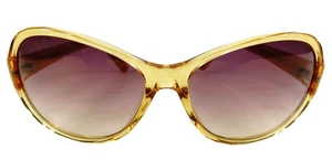 Calvin Klein Sonnenbrille quadratisches Cat Eye Gestell CK4104S mit Etui in Havanna Blond - Bild 1 von 8