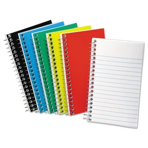 Ampad Wirebound Pocket Memo Book Narrow 3 x 5 White 50 Sheets 25095 - Picture 1 of 2