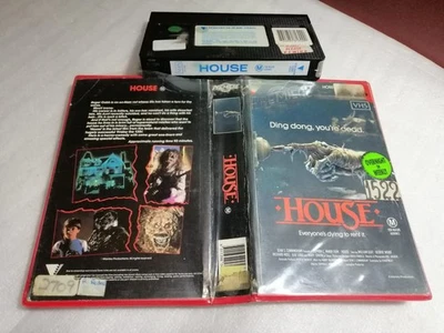 HOUSE (1985)- Australian Premiere Home Ent. Video VHS Issue - DARK COMEDY HORROR - Image 1 of 4