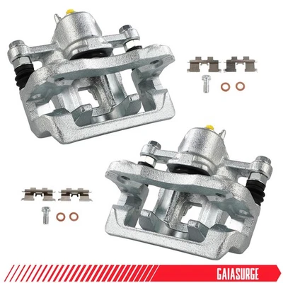 2x Rear Brake Calipers w/ Bracket for Hyundai Elantra 2007 2008 2009 2010 Sedan Foto 1 de 4