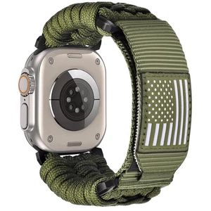 Robustes Nylon Apple Watch Ultra 3 Band Kompatibel mit iWatch Band 49mm 46mm 4... - Bild 1 von 7