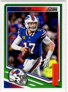 2025 Panini Score Football Josh Allen No. 159 Buffalo Bills - Bild 1 von 2