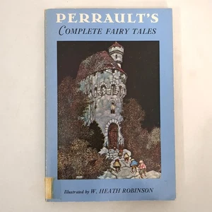 Perrault's Complete Fairy Tales Folklore Children Paperback Book AE Johnson 1961 - Picture 1 of 21