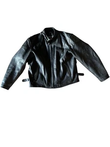 Bikecore Motorradjacke - River Road schwarz Leder Roadwear, Herren Größe 48 - Bild 1 von 19