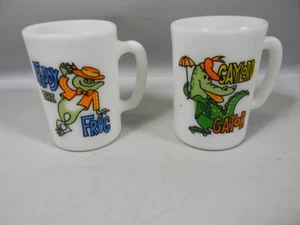 Freddy the Frog & Gaylord Gator Avon 5 oz. Mugs Lot of 2 - 2G - Picture 1 of 8