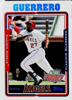 Vladimir Guerrero 2005 Topps Opening Day  #150   Anaheim Angels - Image 1 of 2