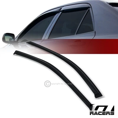 Para Dodge Caravan 1996-2007 protector para sol/lluvia tinte sombra deflector ventana visera 2 piezas Foto 1 de 4