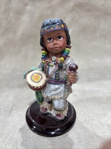 Small indian doll On Stand - Picture 1 of 4