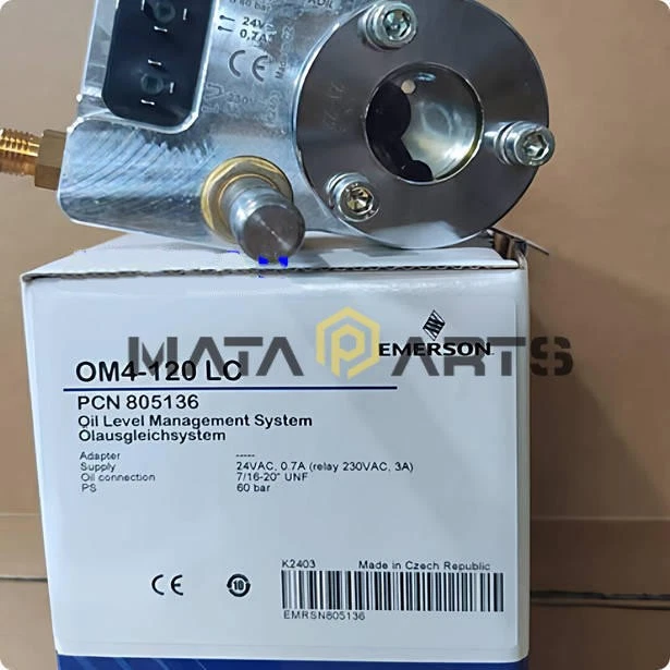 1PC EMERSON electronic oil level balancer OM4-120 OM4-120LC New - Image 1 of 1