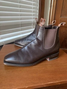 1x getragen| RM WILLIAMS 9,5G AU 10,5D BROW YEARLING COMFORT CRAFTSMAN CHELSEA BOOTS - Bild 1 von 24