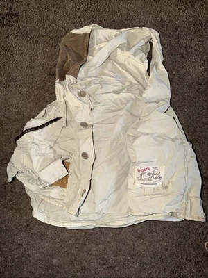 Vintage Duxbak Utica Tan   Hunting Vest Shell Pockets Size m Rainproofed - Image 1 of 4