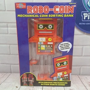 Roboter Münzsortierbank Spielzeug verpackt mit Schloss und Schlüssel, neu im Karton - Bild 1 von 8