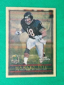 1996 Topps #90 Steve McNair Titans & REVERSE FRONT ERROR Jeff Graham Bears RARE - Photo 1 sur 3