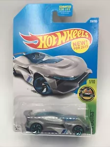 2017 Hot Wheels Gazella R Silver Hw Exotics New Sealed - Picture 1 of 3