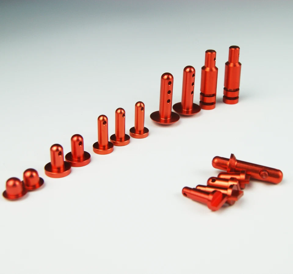 CNC Body radio box wing tank gear cover Pin mount For HPI ROVAN KM BAJA 5B 5T SC - Image 1 of 1