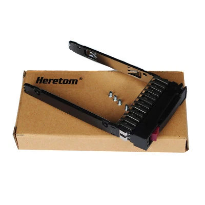 2.5" SAS SATA HDD Tray Caddy For HP G5 G6 G7 ML370 ML570 378343-002 500223-001 - Image 1 of 4