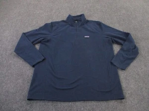 Patagonia Jacket Mens XL Blue Fleece Micro D Outdoor Hiking Lightweight Pullover - Picture 1 of 11