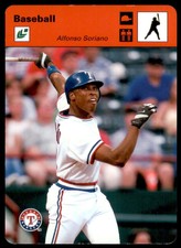 2005 Leaf Sportscasters 50 Red Batting-Hat #5 Alfonso Soriano /50