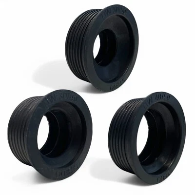 STEDO Dichtung Manschette Reduzier Gummi Siphon Nippel HT Rohr Abflussrohr Bogen