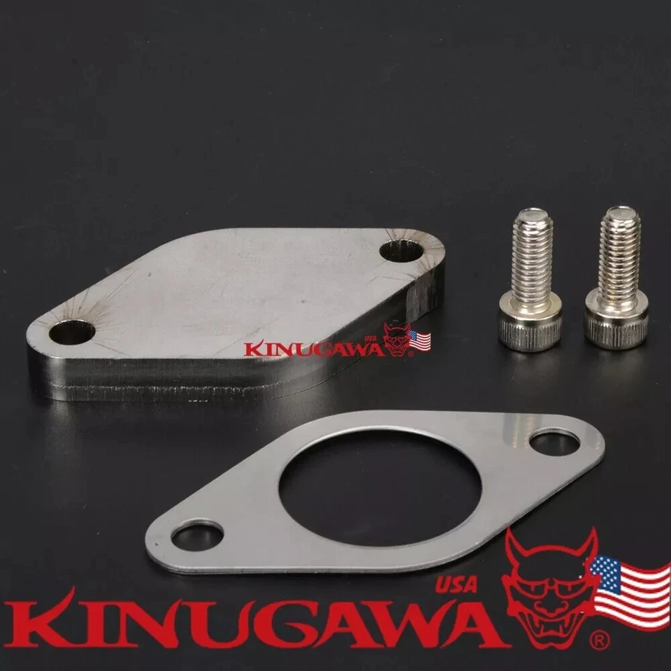 Stainless Block Off Plate Sealing Flange Fit F38 2 Bolts 38mm External Wastegate - Image 1 of 1