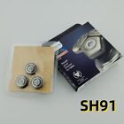 SH91/52 Replacement Shaving Heads for Philips Norelco Series 9000 Shaver （3PCS ）