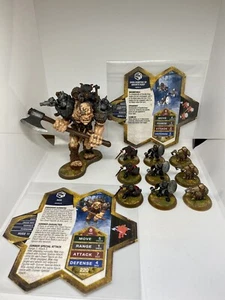 heroscape Mok & Shieldsmiths of Granite Keep x3 Lot with alternative 1 - Bild 1 von 8