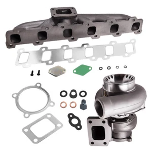 Billet Turbocharger+Manifold Kit For Nissan Patrol Safari Y60 GR 4.2 4.5 TB42 45 - Picture 1 of 11