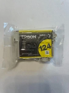 Epson 702 Yellow Dura Brite Ultra Ink Cartridge T1244 124 - Picture 1 of 4