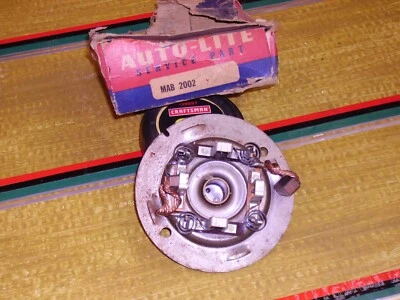 1938-48 NASH HUDSON HUPMOBILE cepillo de arranque/tapa final etc. Foto 1 de 2