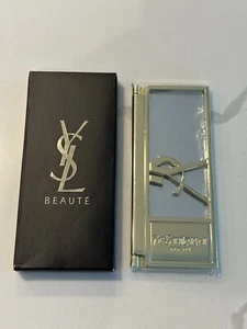 Yves Saint Laurent YSL Logo Beauty Makeup Mirror in Box - Picture 1 of 3